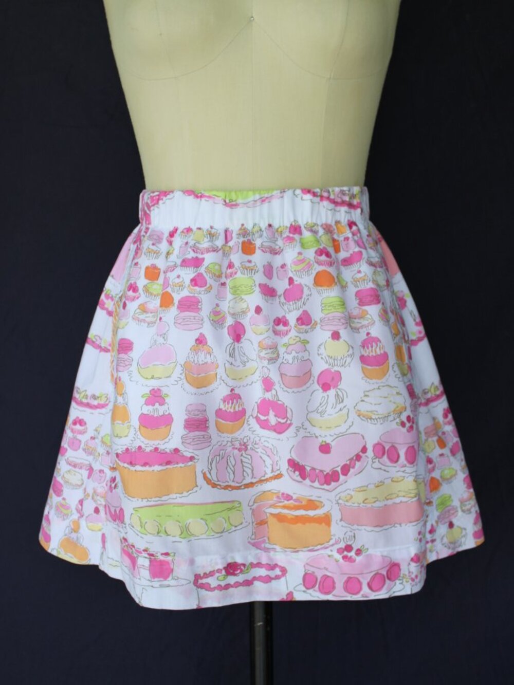 Lilly Pulitzer let them eat cake Cissy mini dress skirt rare S - Picture 5 of 10